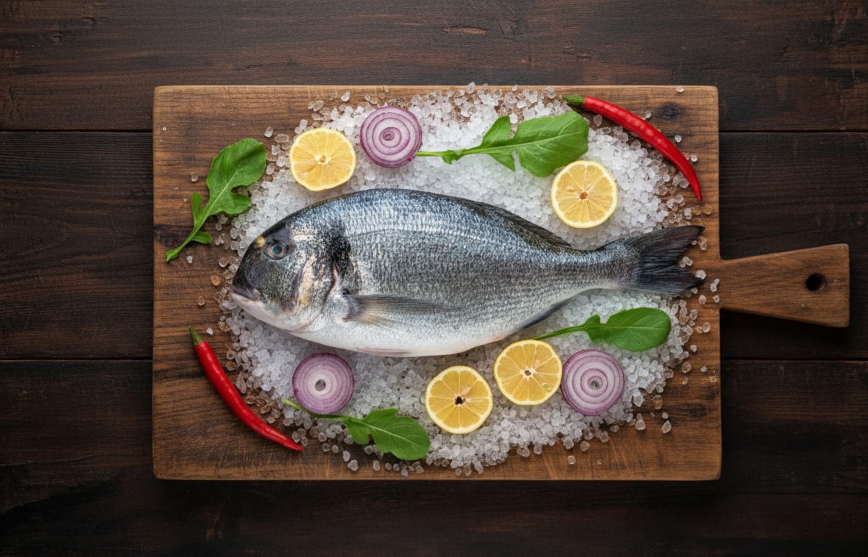 Taze Doğal Deniz Ürünleri