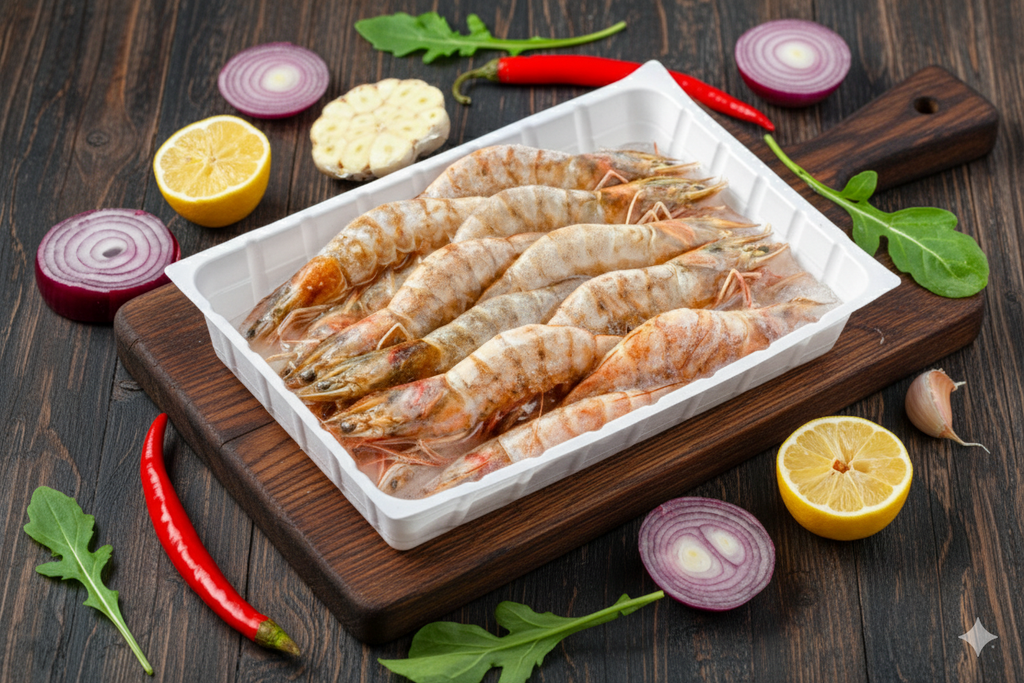 Jumbo Karides Kabuklu Kg